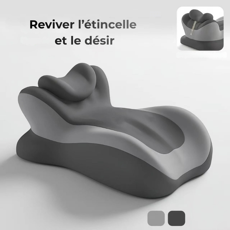 Coussin Plaisir et Soulagement